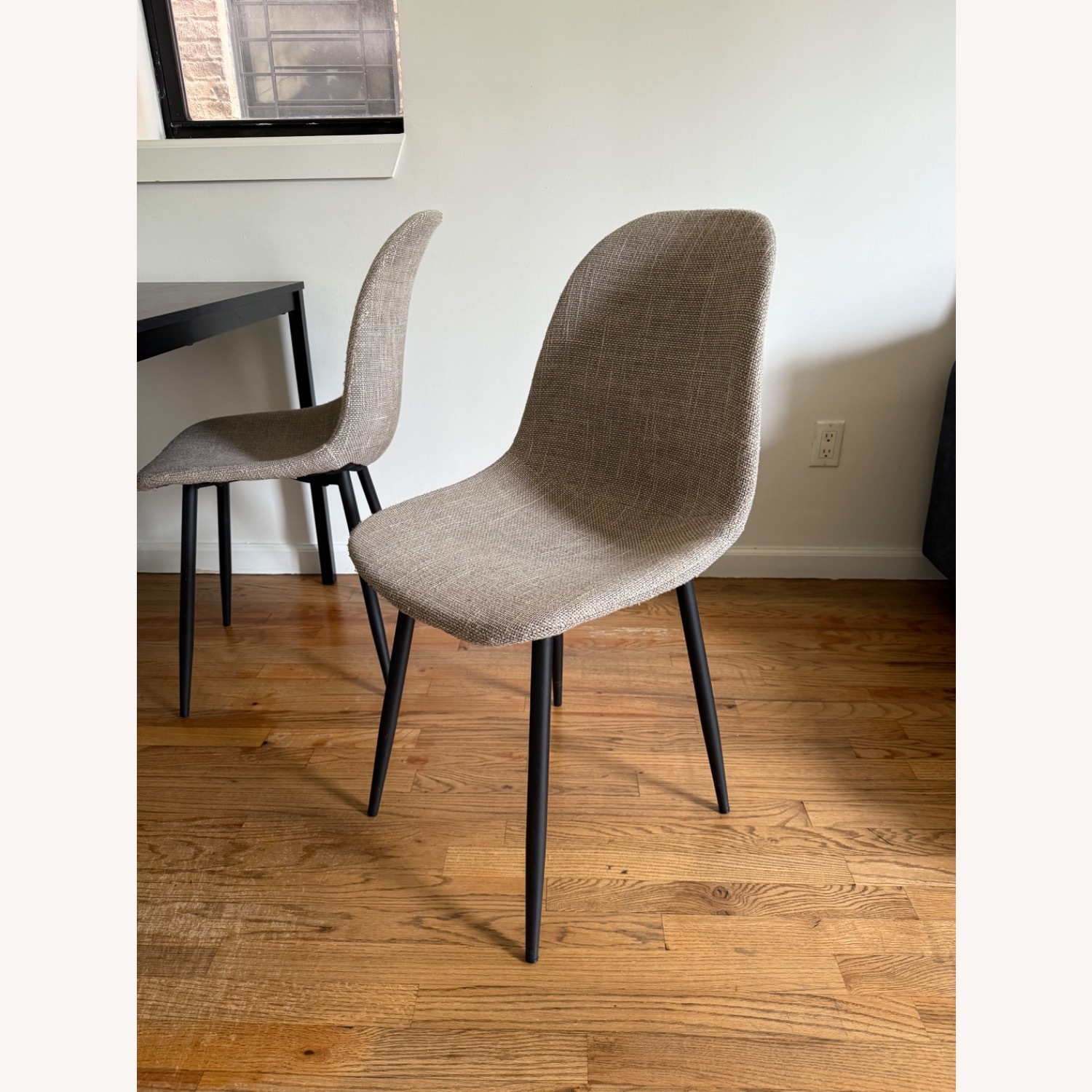 Light Gray Dining Chairs - image-3