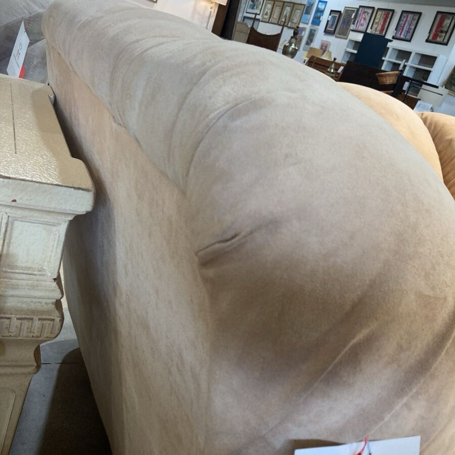 2pc Microfiber Left Chaise W Ottoman Sectional - image-13