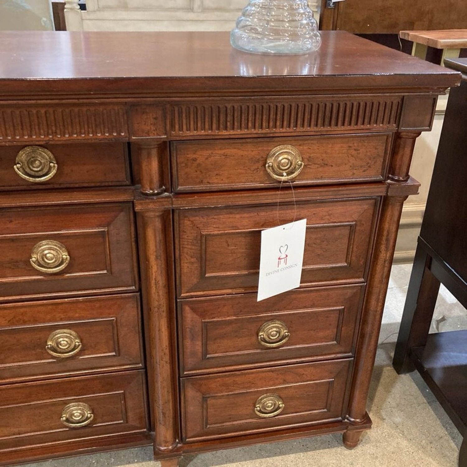 Federal Style Traditional 12-Drawer Buffet - image-4