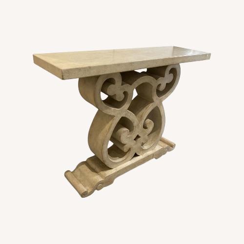 Used Hooker Furniture Rhapsody Scroll Console Table for sale on AptDeco