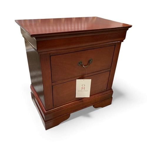 Used Coaster Louise Phillippe 2-Drawer Nightstand for sale on AptDeco