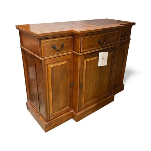 Used Howard Miller Shiraz Hide-A-Bar Cabinet Buffet for sale on AptDeco