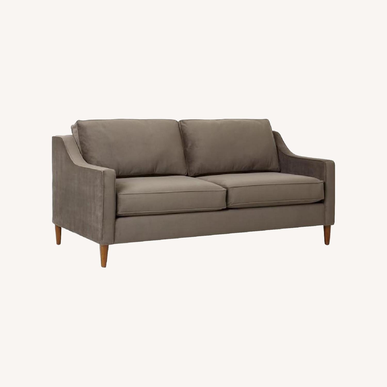 West Elm Paidge Dark Gray 3+ Seater Sofa - image-0