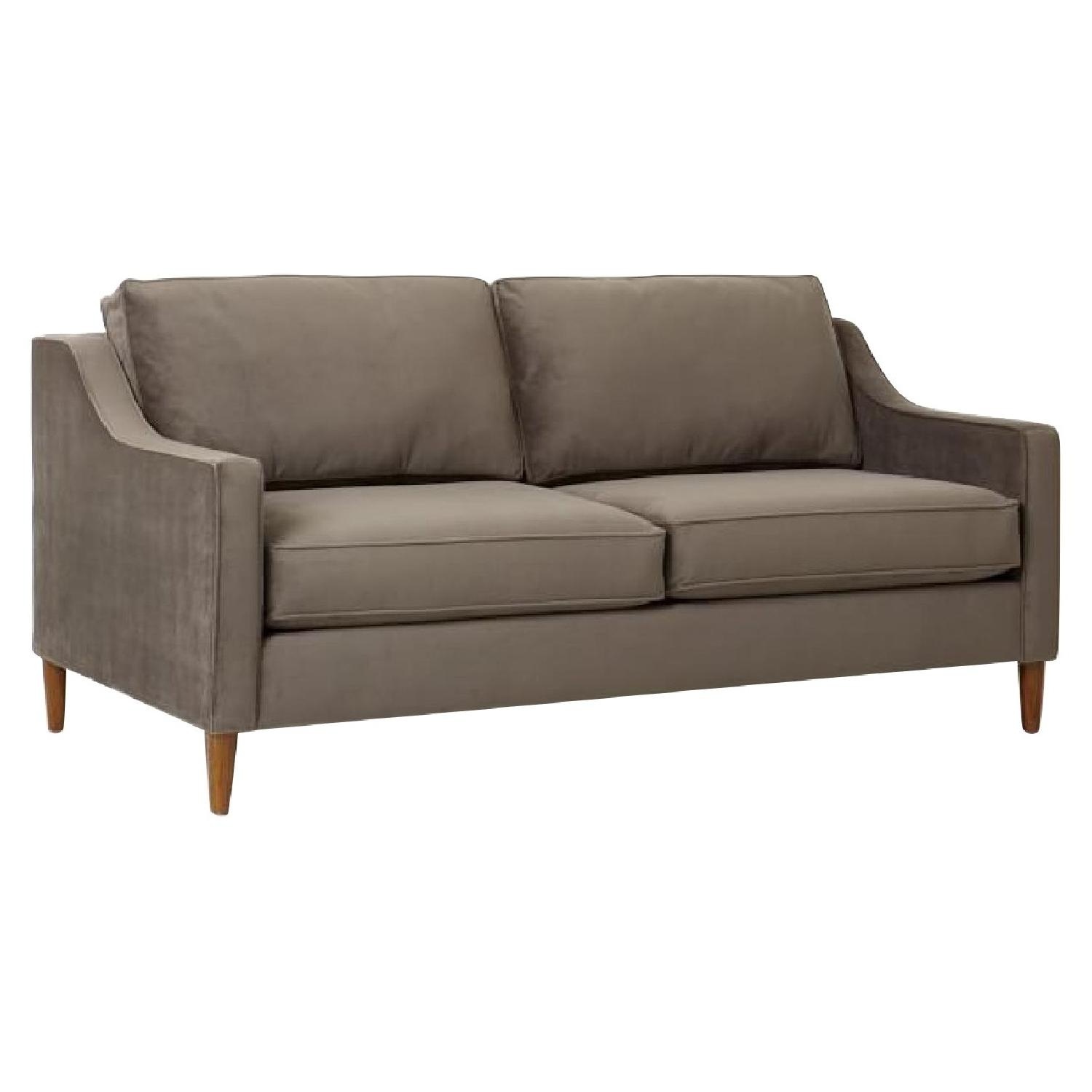 West Elm Paidge Dark Gray 3+ Seater Sofa - image-4
