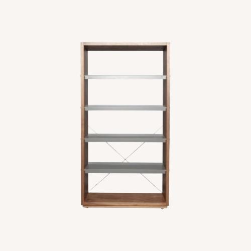 Used Blu Dot D3 Dark Brown Wood Bookcase for sale on AptDeco