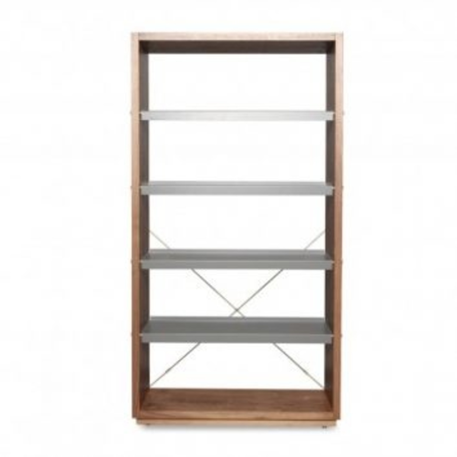 Blu Dot D3 Dark Brown Wood Bookcase - image-5