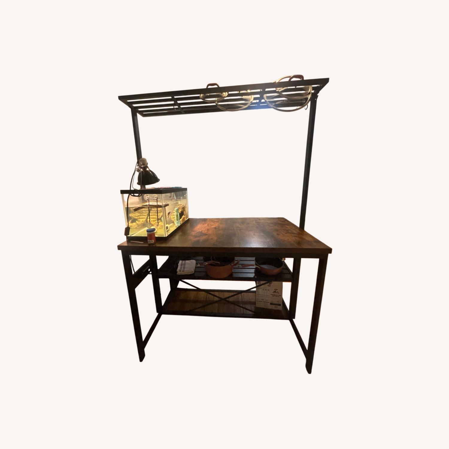 Wood Kitchen Island - image-0