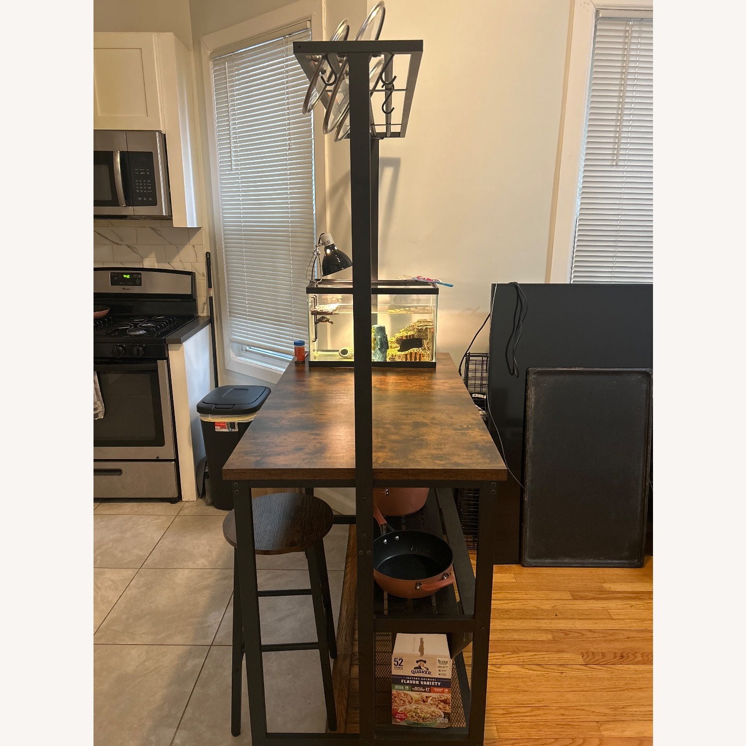 Wood Kitchen Island - image-3