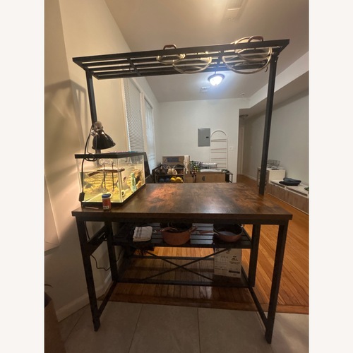 Used Wood Kitchen Island for sale on AptDeco