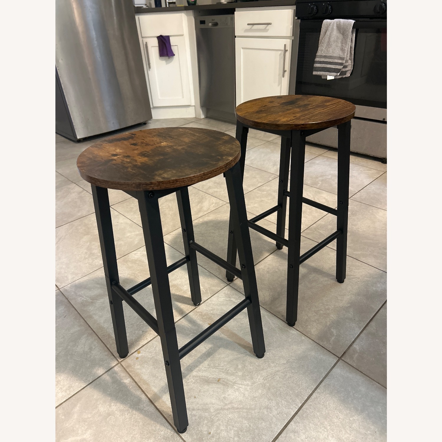 HOOBRO Wood Stools - image-3