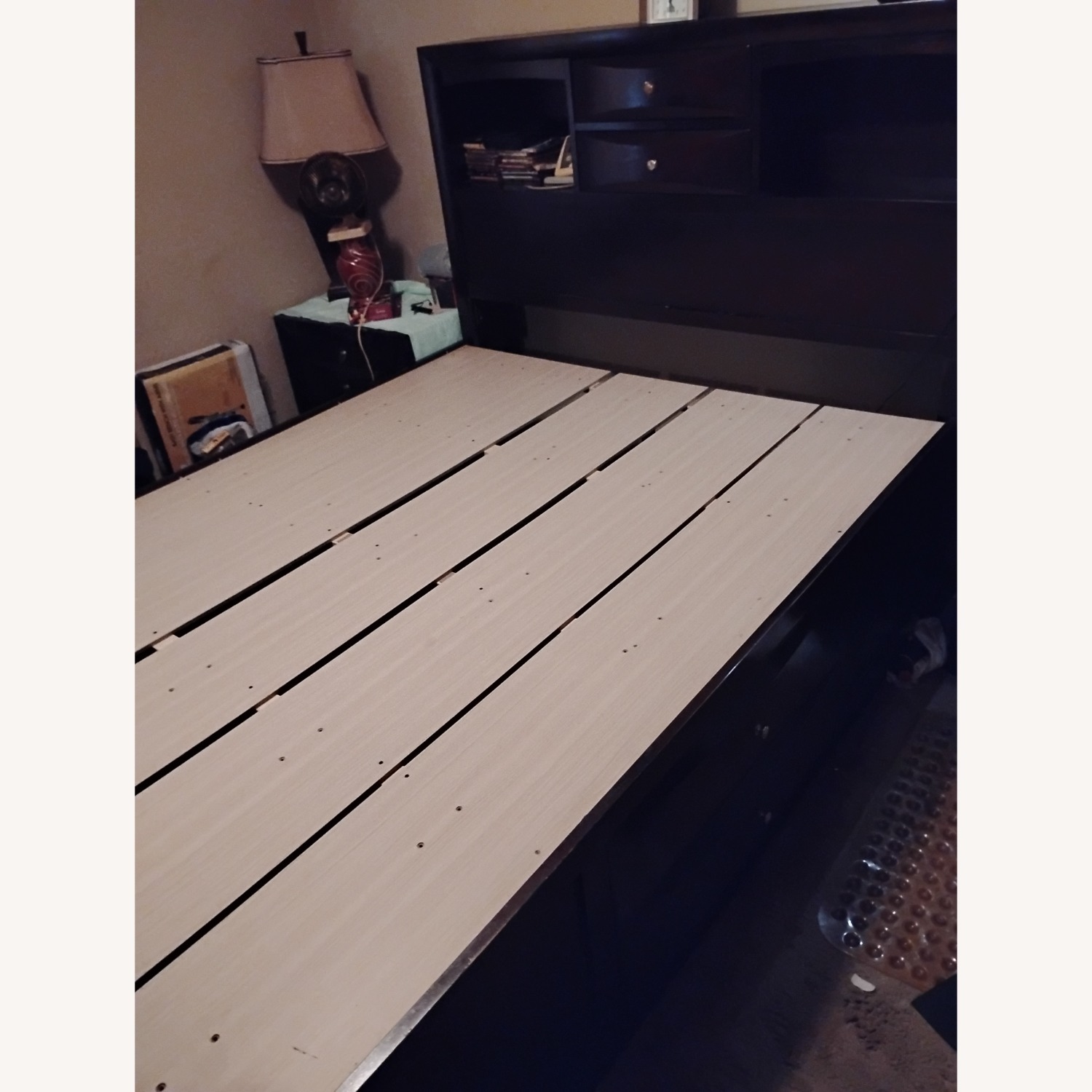 The Good Timber Dark Brown Wood Headboard - image-1