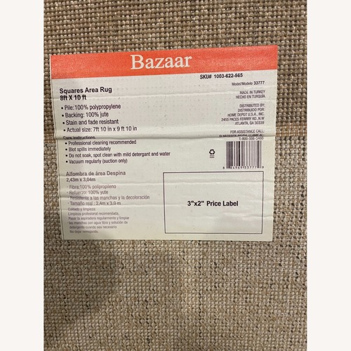 Used Bazaar Geometric Area Rug   for sale on AptDeco