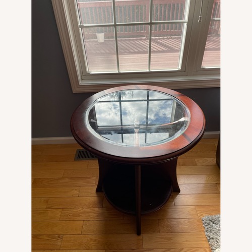 Used Dark Brown Wood Side Tables for sale on AptDeco