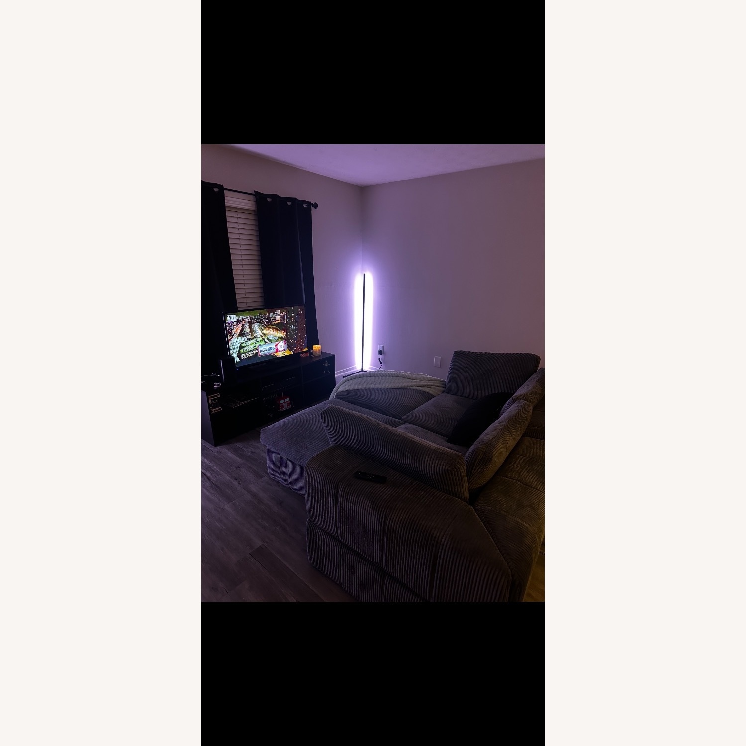 Laurynn 4 - Piece Corduroy Sectional - image-5