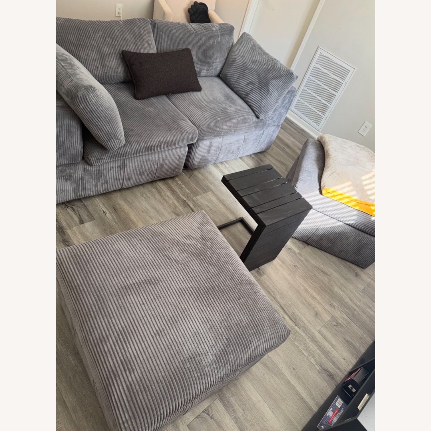 Laurynn 4 - Piece Corduroy Sectional - image-2