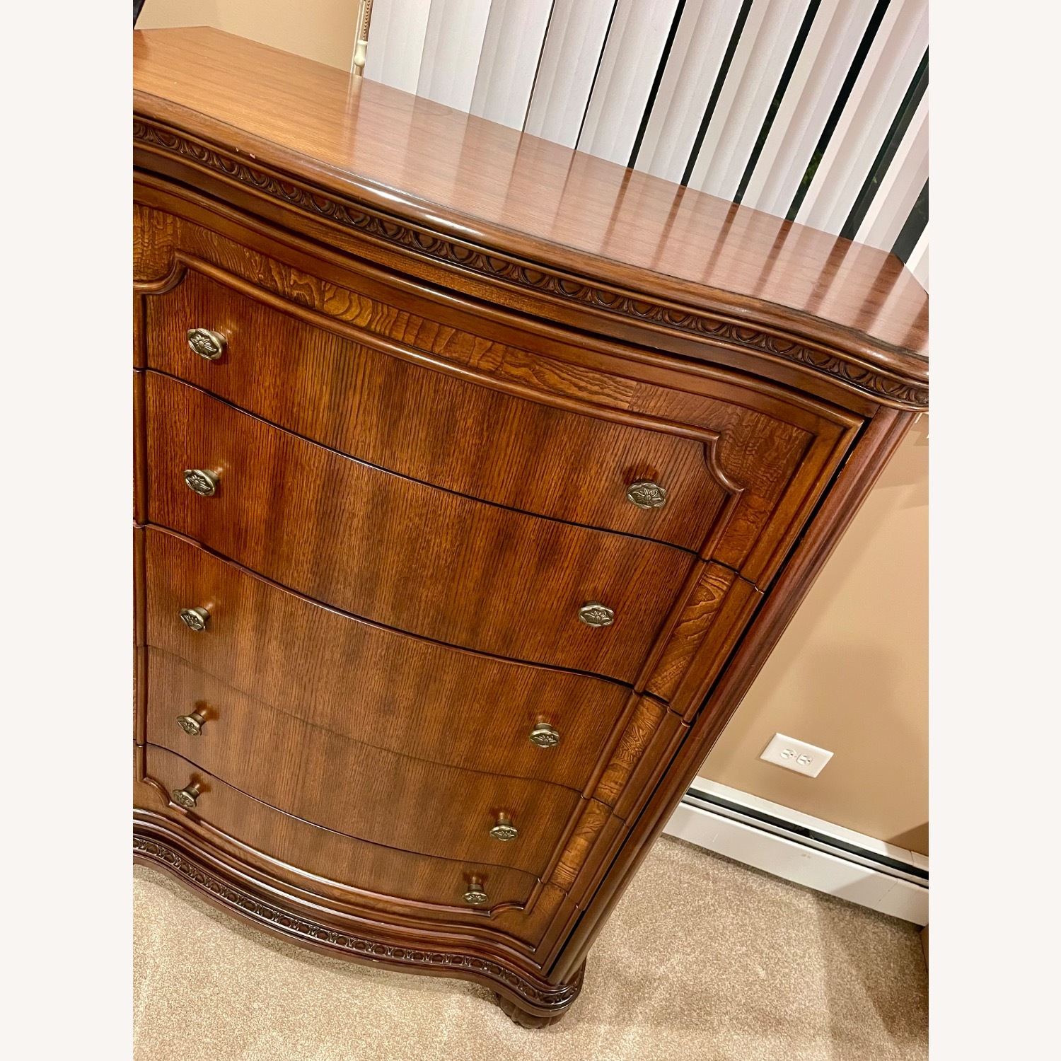 Ashley Furniture Dark Brown Drawer Chest  - image-2