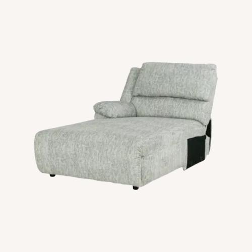 Used Ashley Furniture Mcclelland Chaise Gray for sale on AptDeco
