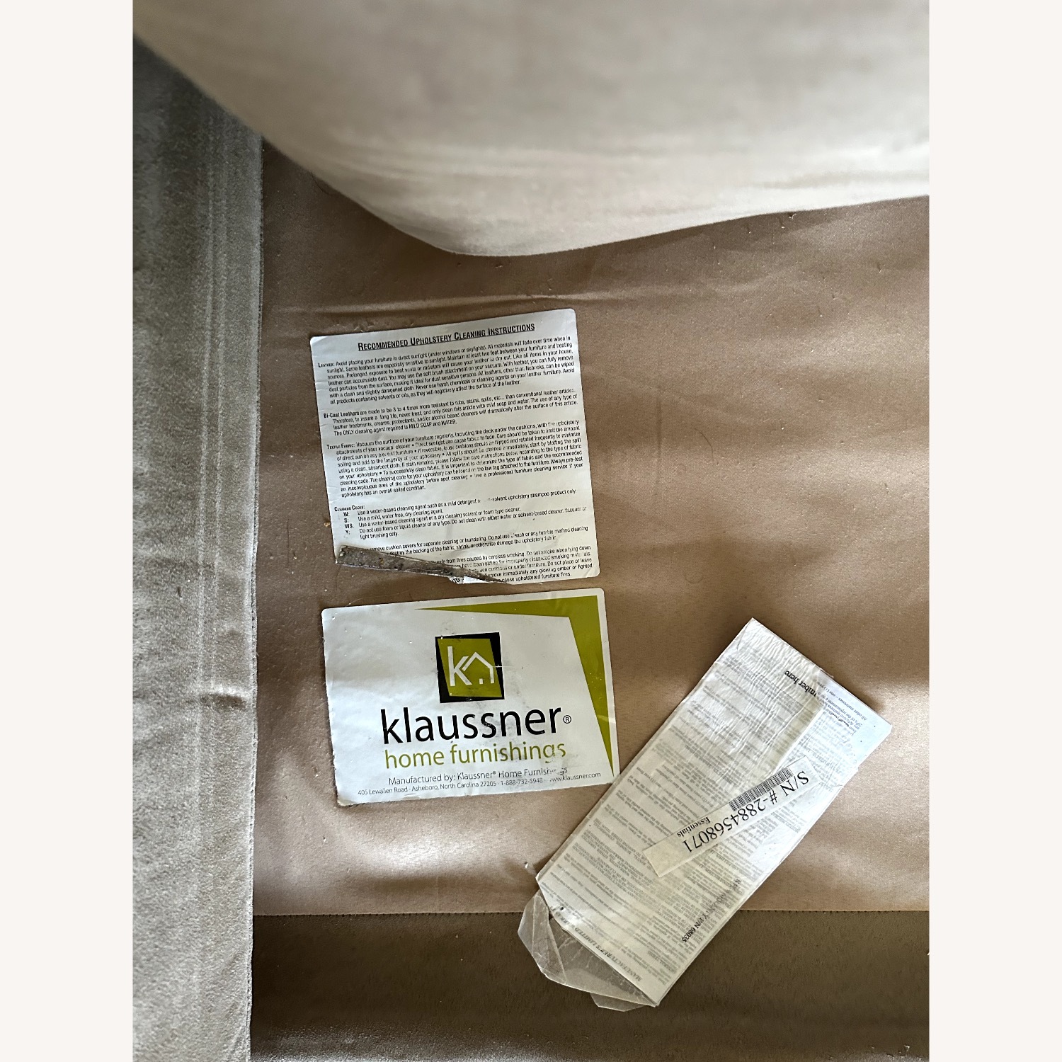 Klaussner L Shaped Sofa - image-3