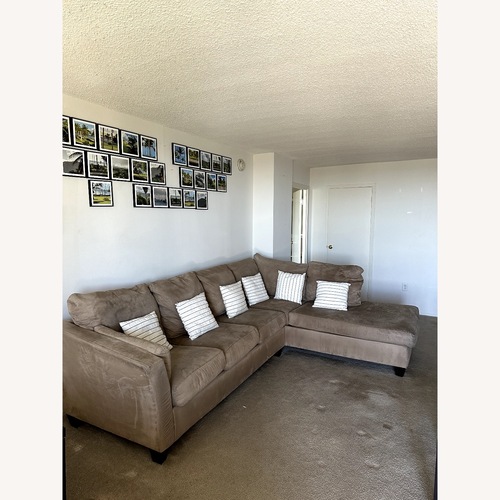 Used Klaussner L Shaped Sofa for sale on AptDeco