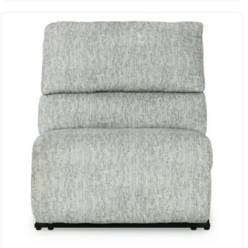 Used Mcclelland Light Gray Fabric Armless Recliner for sale on AptDeco