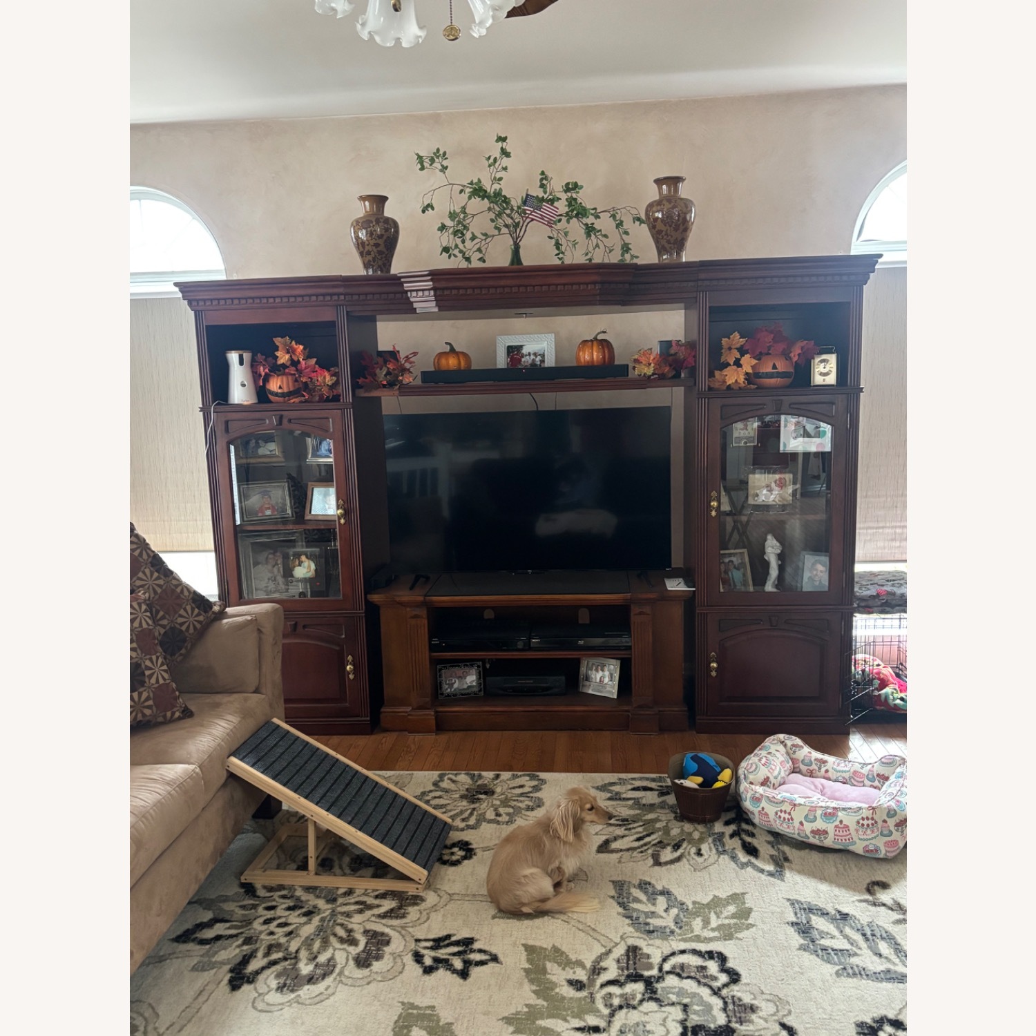 Large Entertainment Wall Unit - image-3