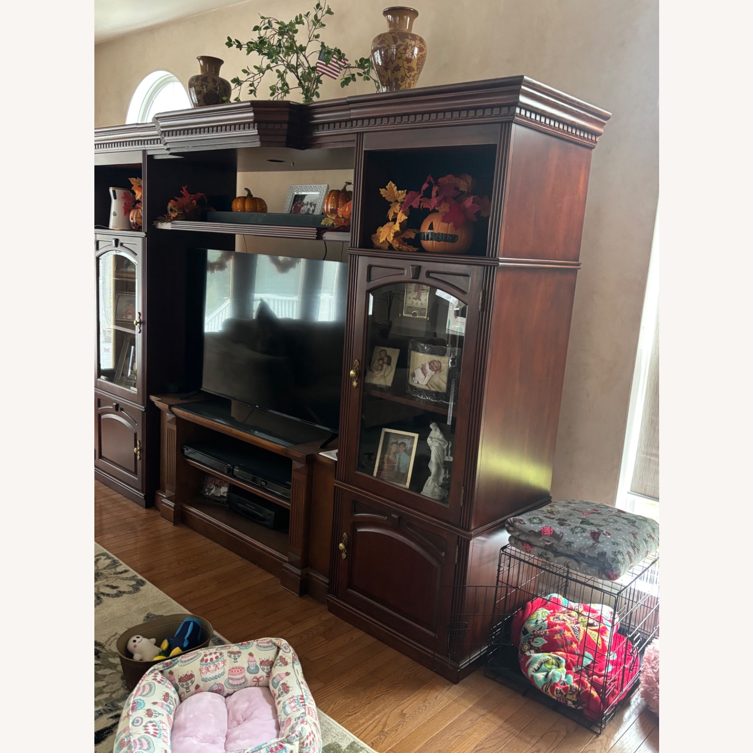 Large Entertainment Wall Unit - image-2