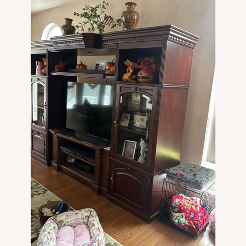 Used Large Entertainment Wall Unit  for sale on AptDeco