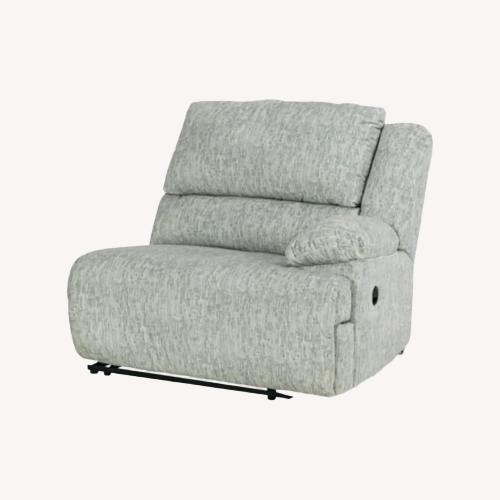 Used Ashley Furniture Mcclelland Light Gray Wall Recliner for sale on AptDeco