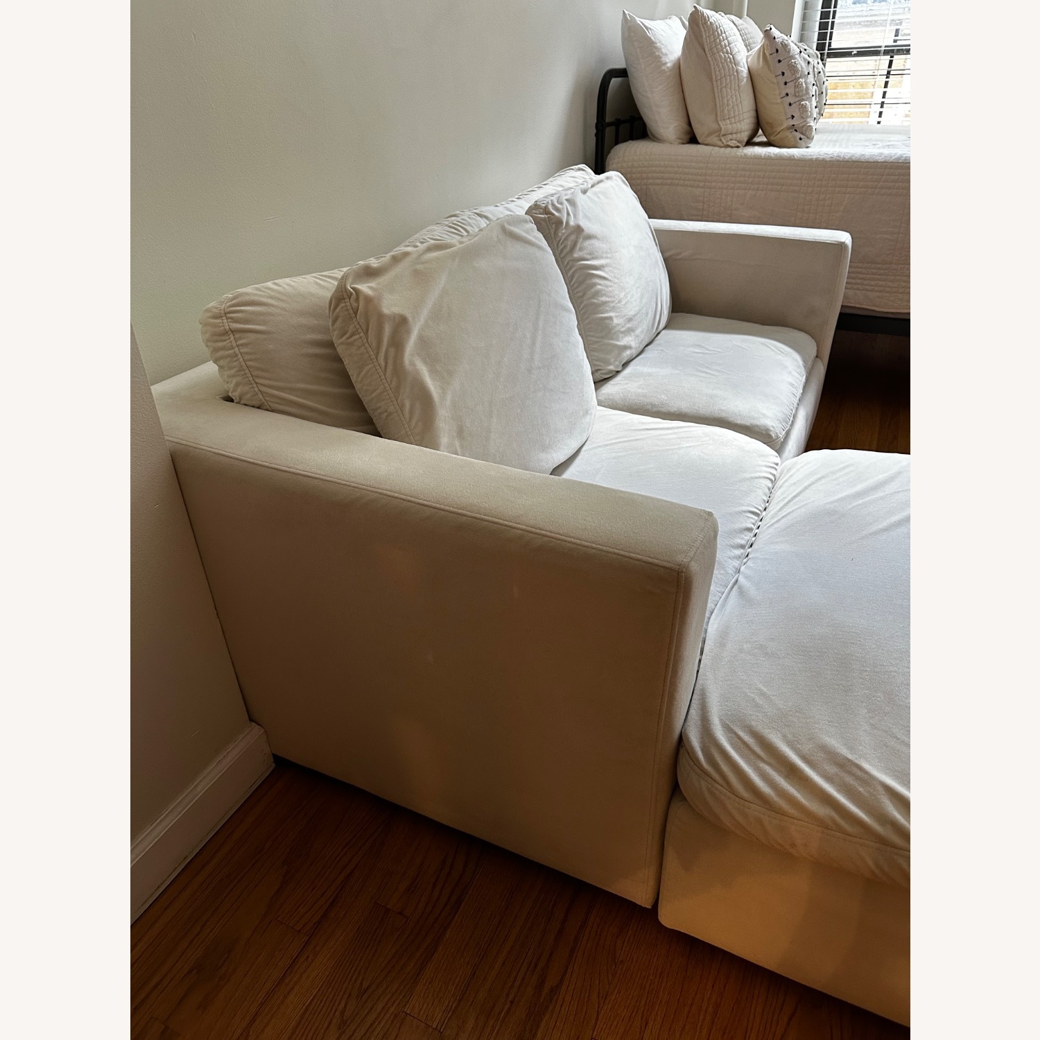 Plush Natural 2 Piece Modular Sectional - image-3