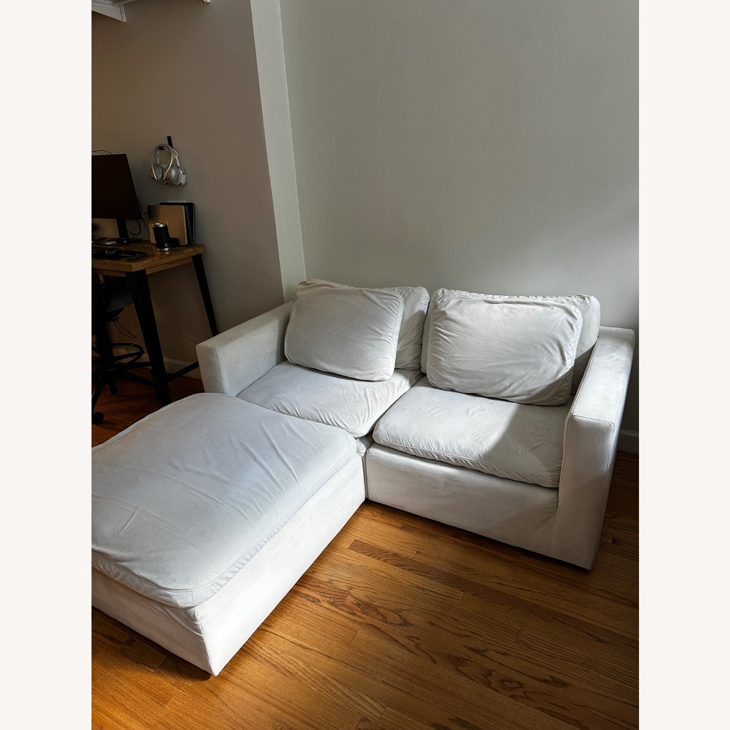 Plush Natural 2 Piece Modular Sectional - image-4