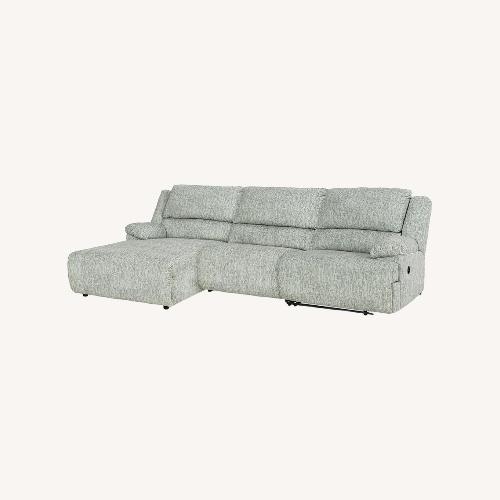Used Ashley Furniture Mcclelland Light Gray 3+ Piece Sectional for sale on AptDeco
