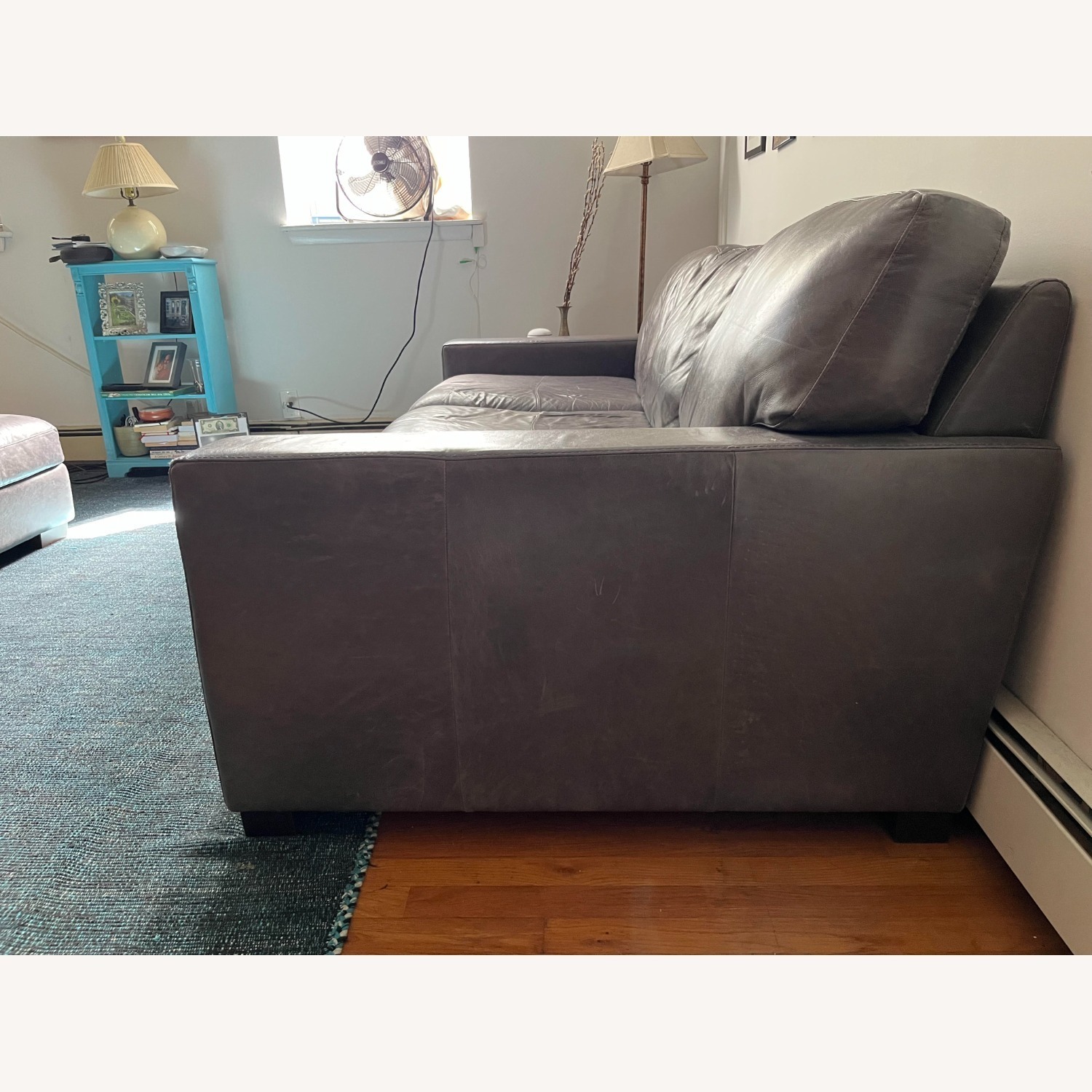 Jordan's Furniture Dark Gray 3+ Seater Sofa - image-3