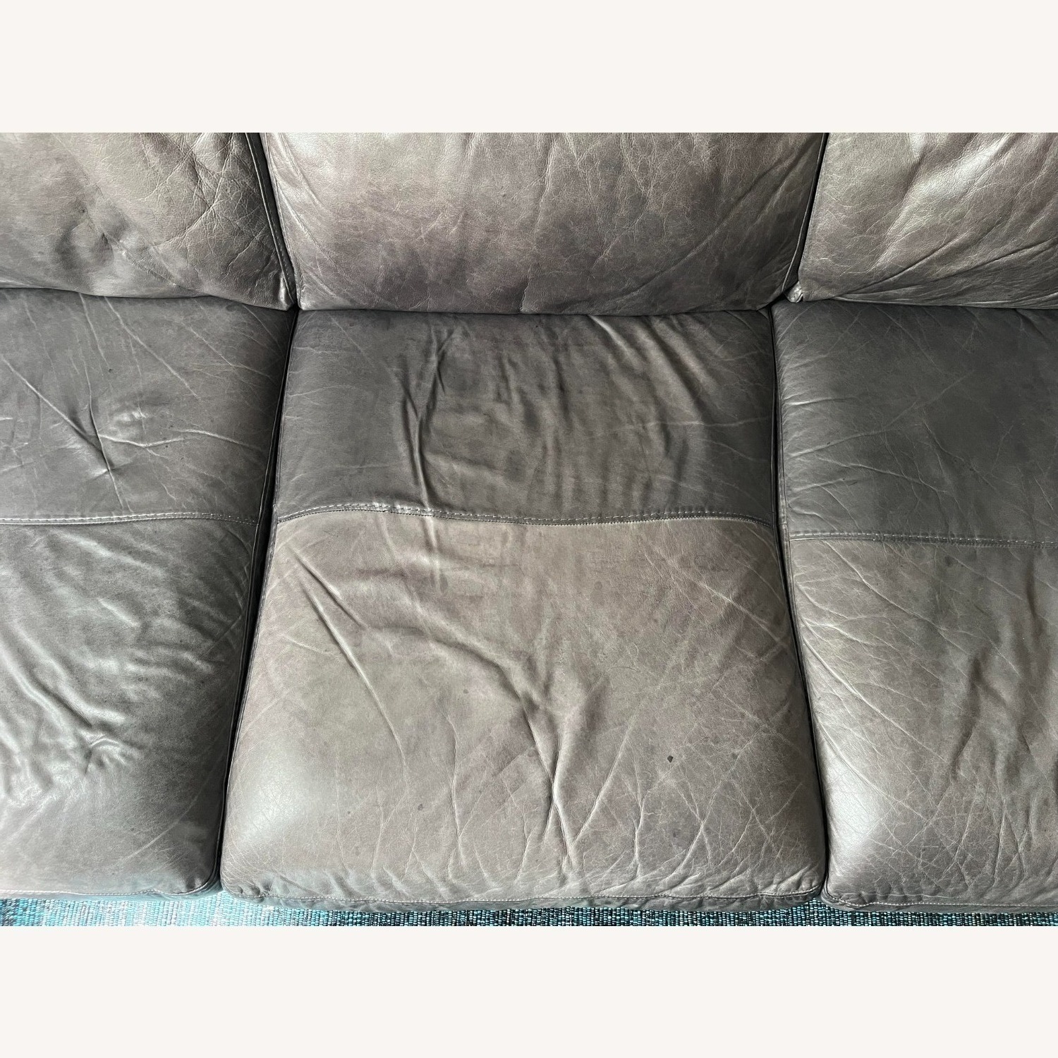 Jordan's Furniture Dark Gray 3+ Seater Sofa - image-5