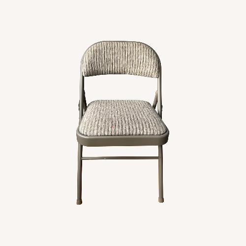 Used Light Gray &Dark Gray Metal Office Chairs for sale on AptDeco