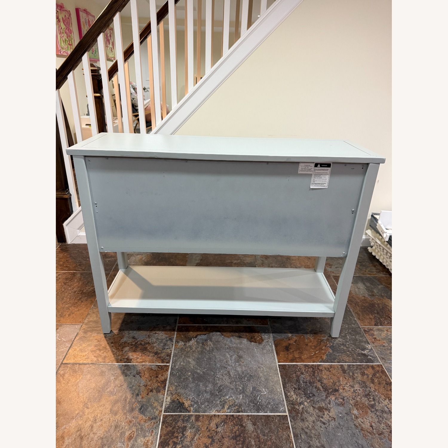 Wayfair Blue Wood Console Table - image-4