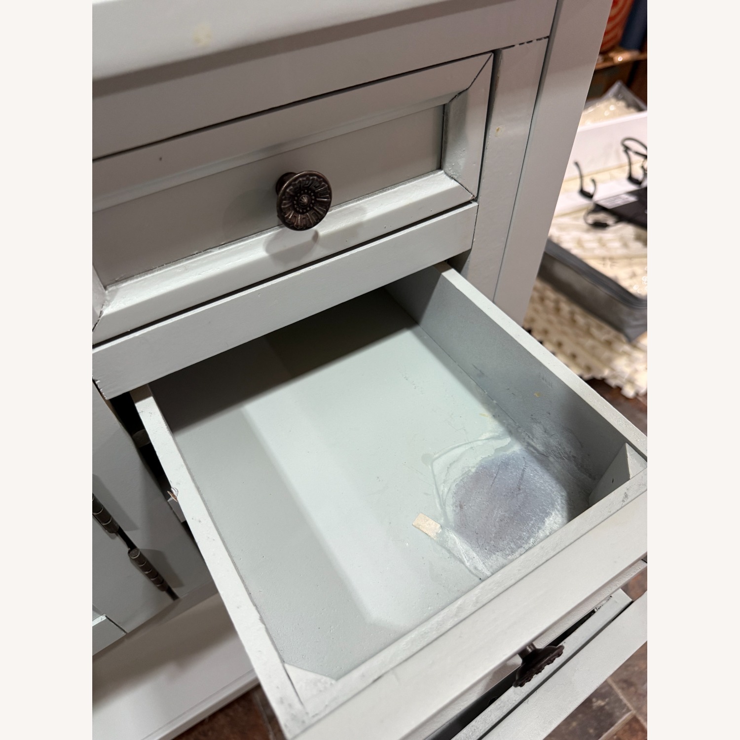 Wayfair Blue Wood Console Table - image-2