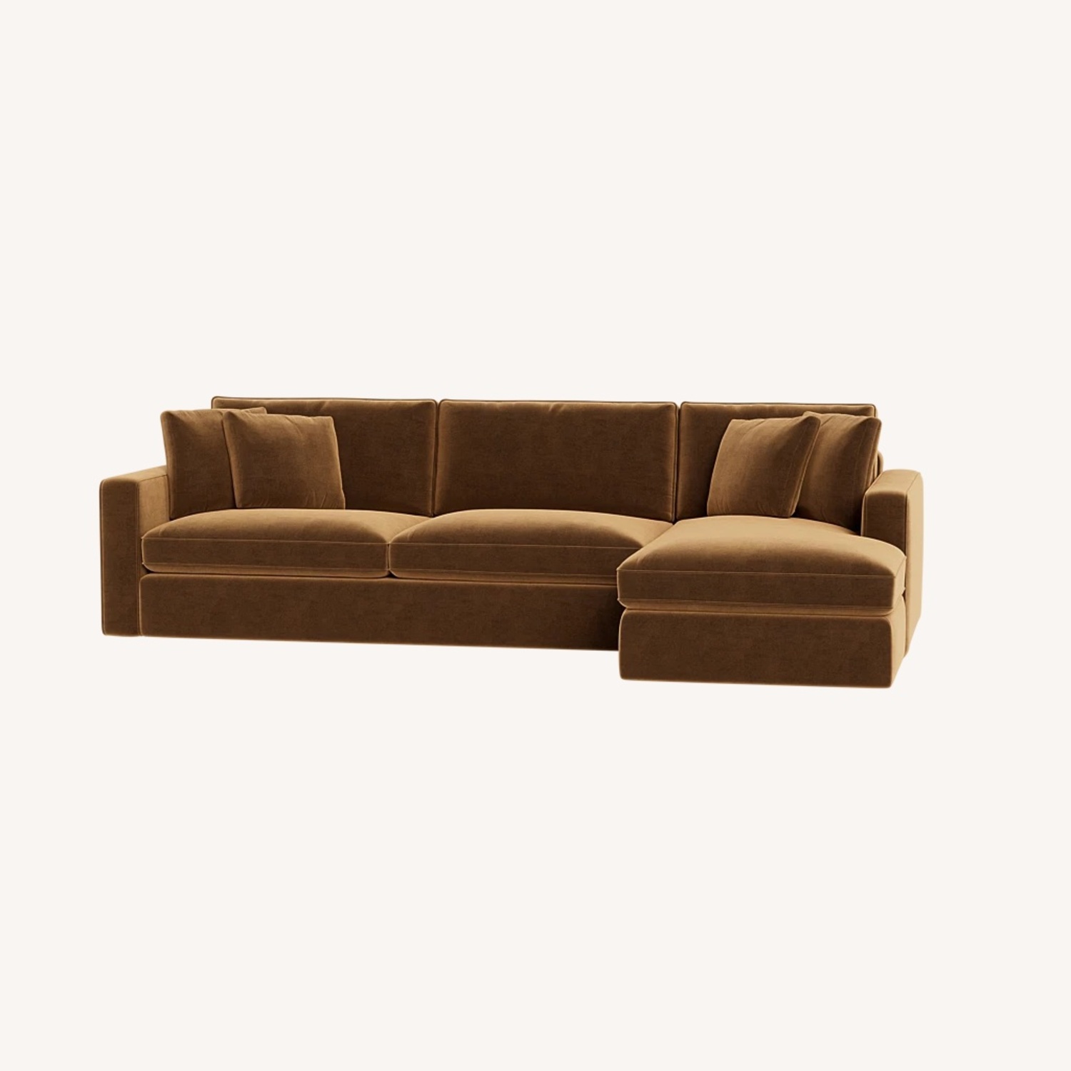 Interior Define James Light Brown 3+ Piece Sectional - image-0