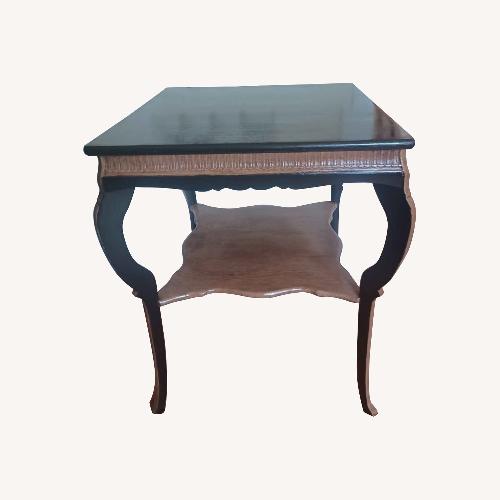 Used Two-Tone Wood Coffee Table for sale on AptDeco