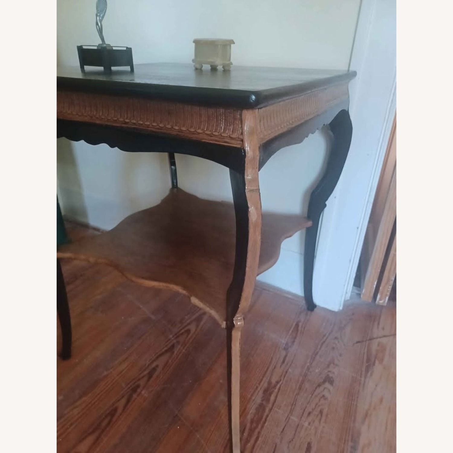 Two-Tone Wood Coffee Table - image-5