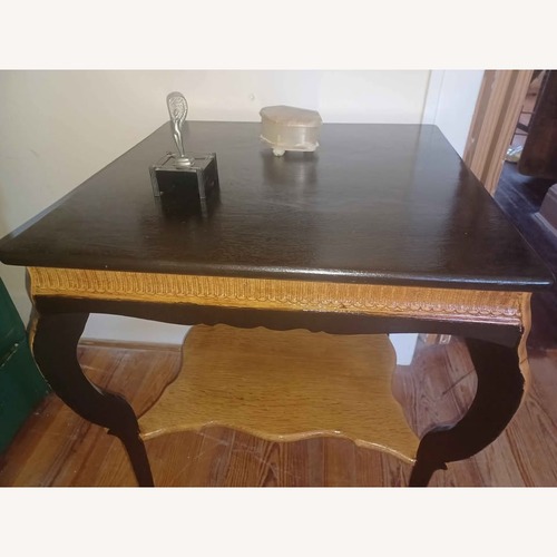 Used Two-Tone Wood Coffee Table for sale on AptDeco