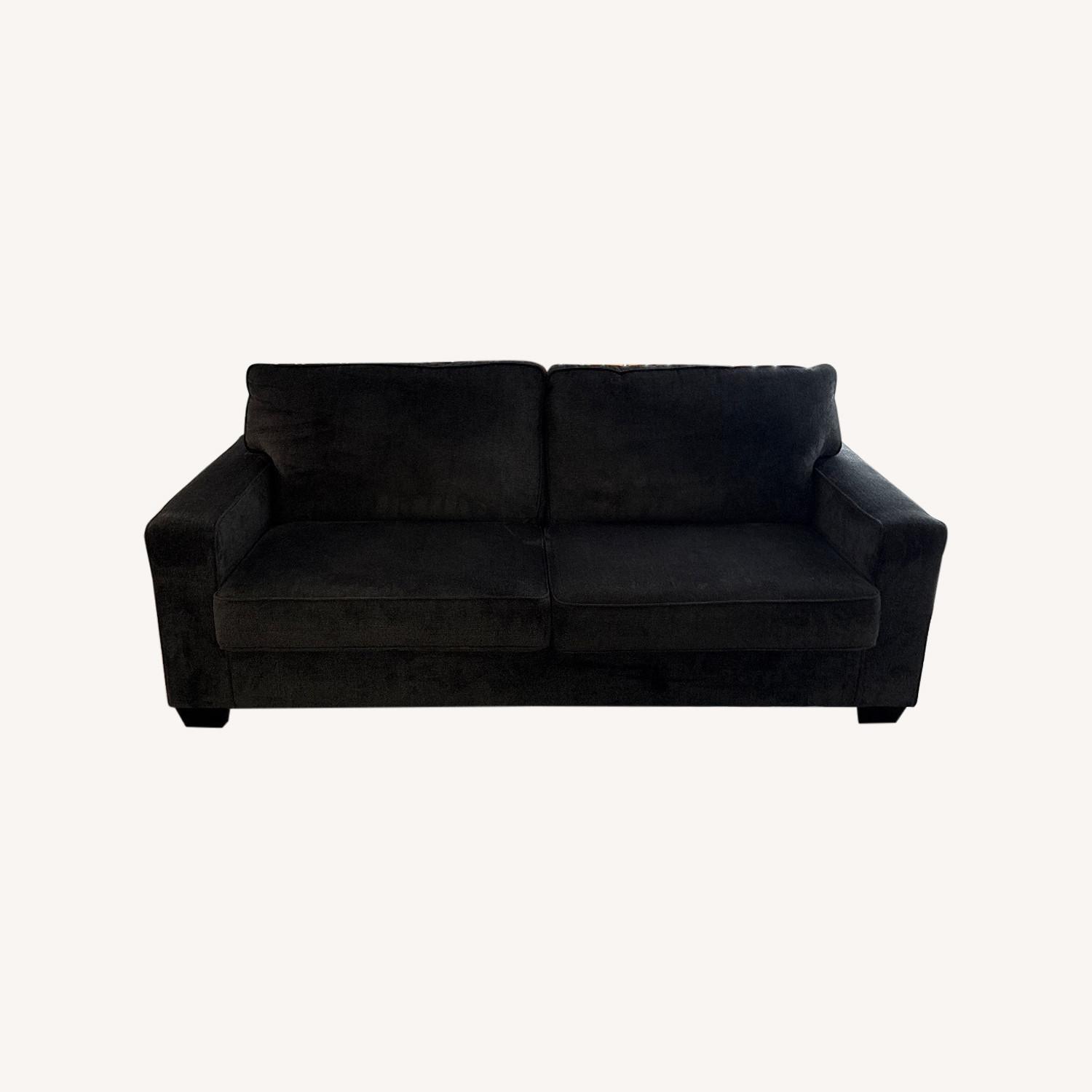 Ashley Furniture Dark Gray 2 Seater Sofa - image-0