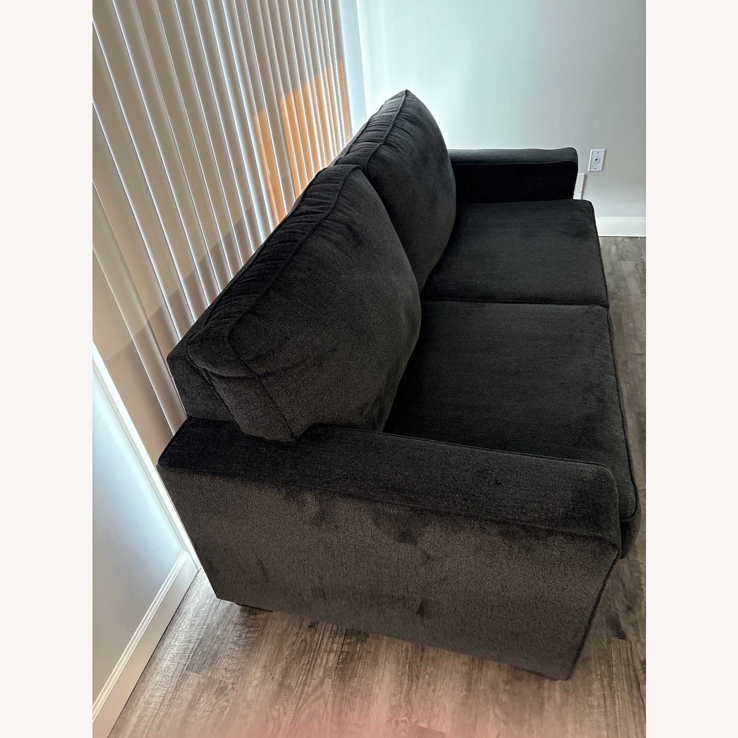Ashley Furniture Dark Gray 2 Seater Sofa - image-3