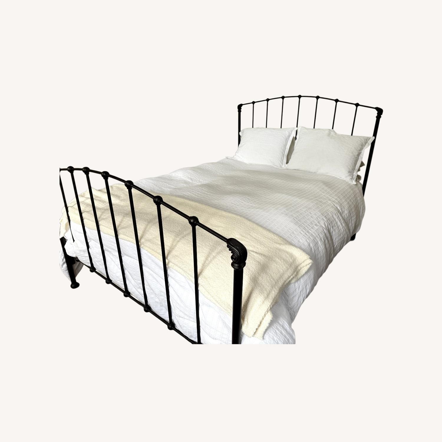 Arhaus Black Iron Queen Bed - image-0