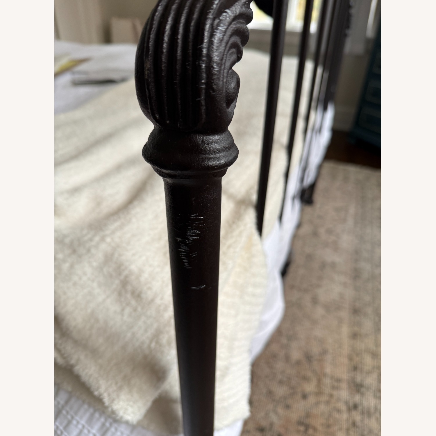 Arhaus Black Iron Queen Bed - image-3