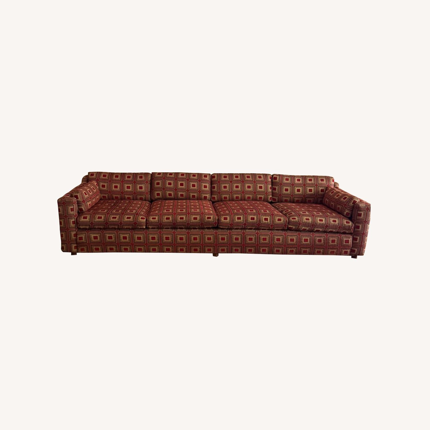 Mid-century Modern Low-profile Couch  - image-0