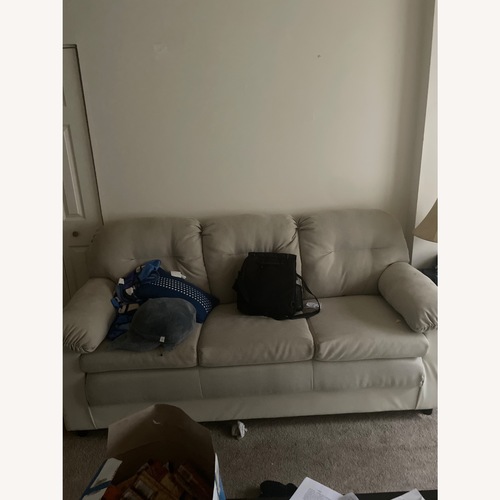 Used Natural Fabric 3+ Seater Sofa for sale on AptDeco