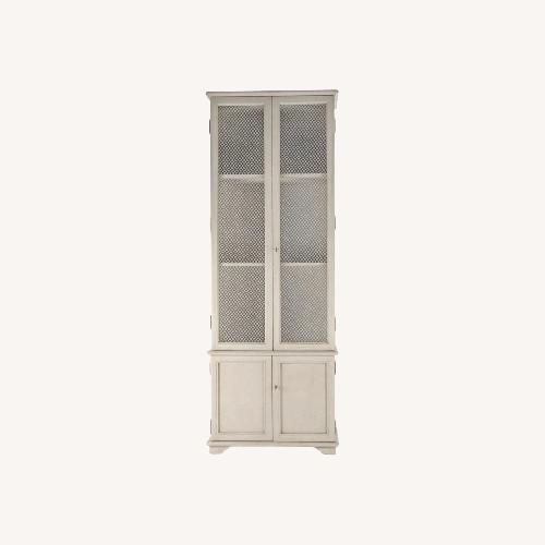 Used Vintage/Antique Finds Natural Wood Armoire for sale on AptDeco