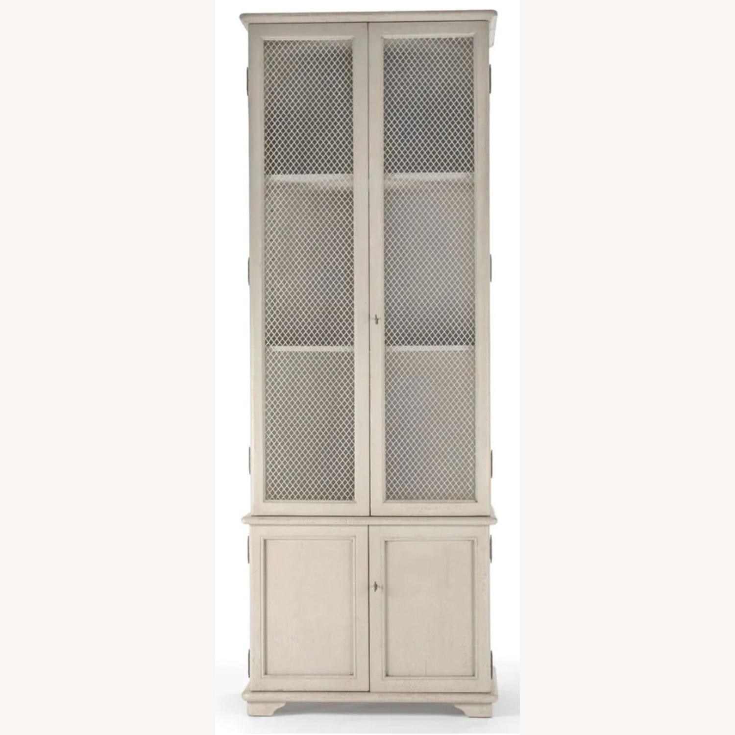 Vintage/Antique Finds Natural Wood Armoire - image-1