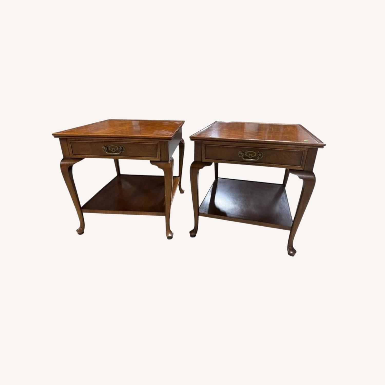 Henredon Wood Side Tables - image-0