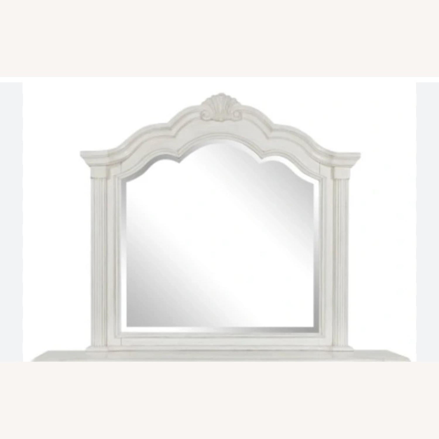 White Dresser with Matching Mirrors - image-5